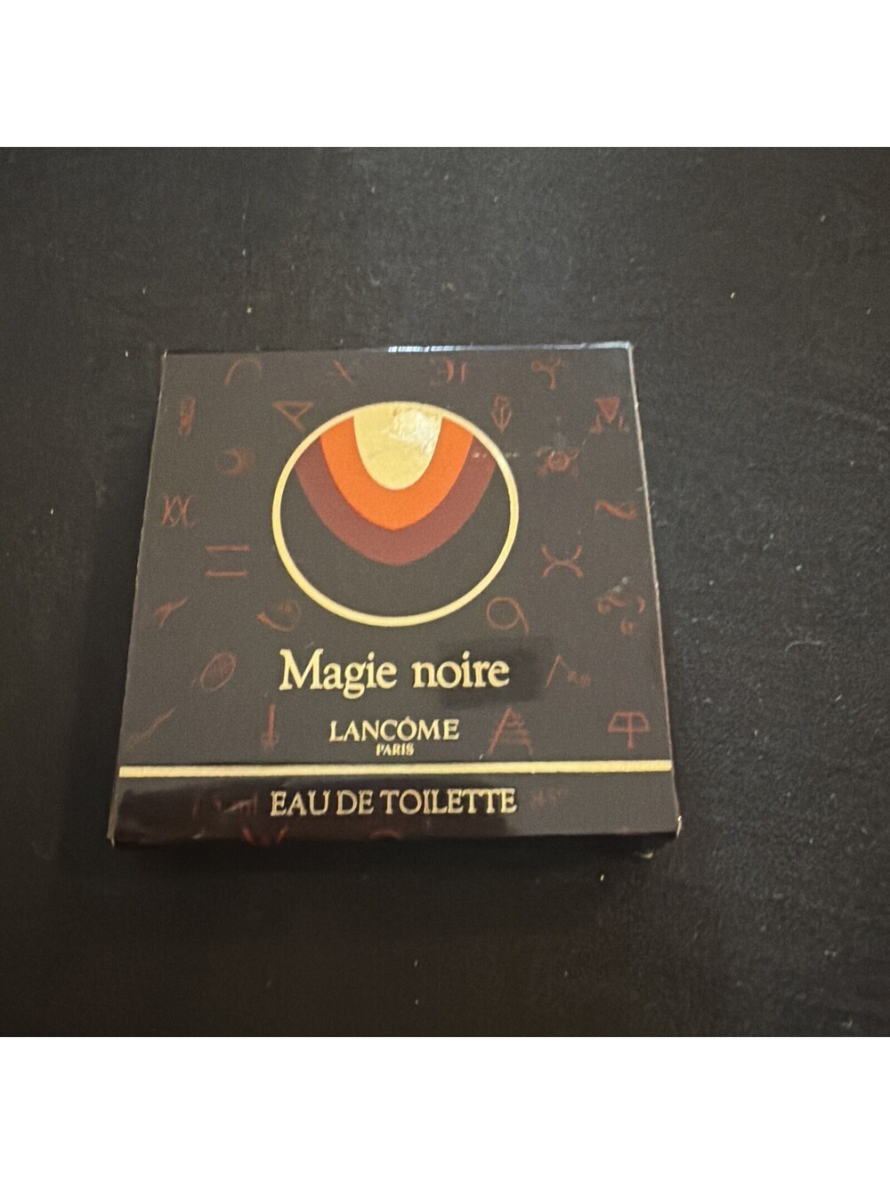 Vintage 1970s Lancome Magie Noire 7.5 ml Splash With Box. Original Formula 80%